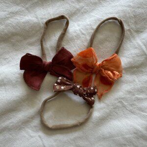 Little Poppy Co Baby Headband Bows - Fall Bundle